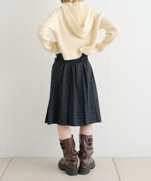 w closet（ダブルクローゼット）の「ダブルベルトミディスカート（スカート・レディース・ブルー/レッド/グリーン・FREE）」の12枚目の写真