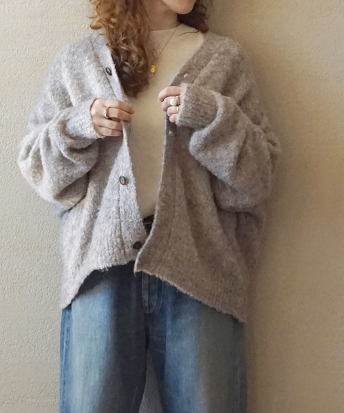 ブークレー Vネックカーディガン（カーディガン/ボレロ）｜JOURNAL