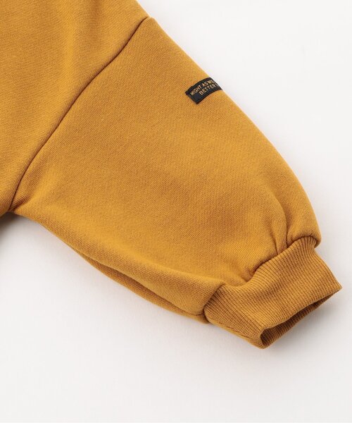 F.O.KIDS(エフオーキッズ)の「【ジュニア対応】アップリケトレーナー(スウェット・キッズ・マスタード/キナリ/チャコール/ターコイズブルー・140/130/120/110/100/90/80)」の13枚目の写真