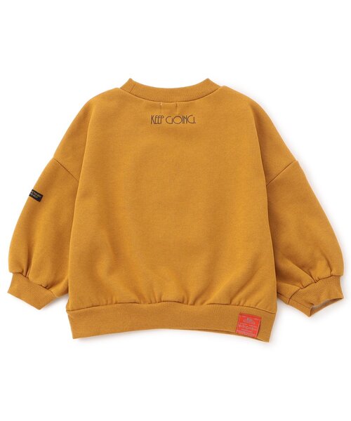 F.O.KIDS(エフオーキッズ)の「【ジュニア対応】アップリケトレーナー(スウェット・キッズ・マスタード/キナリ/チャコール/ターコイズブルー・140/130/120/110/100/90/80)」の18枚目の写真