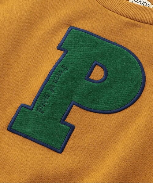 F.O.KIDS(エフオーキッズ)の「【ジュニア対応】アップリケトレーナー(スウェット・キッズ・マスタード/キナリ/チャコール/ターコイズブルー・140/130/120/110/100/90/80)」の21枚目の写真