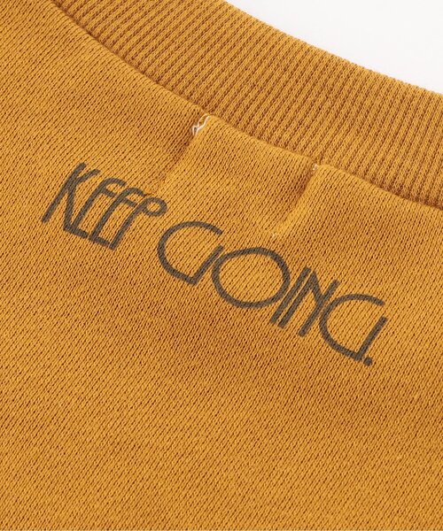 F.O.KIDS(エフオーキッズ)の「【ジュニア対応】アップリケトレーナー(スウェット・キッズ・マスタード/キナリ/チャコール/ターコイズブルー・140/130/120/110/100/90/80)」の5枚目の写真