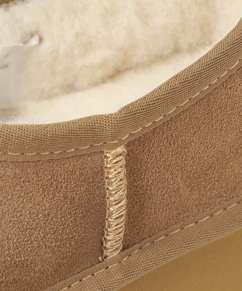 A part by(アパートバイ)の「【セレクト】EMU_ショートスリッポン(スリッポン・レディース・ブラック/キャメル・LARGE/MEDIUM)」の7枚目の写真