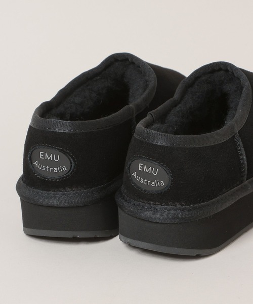 A part by(アパートバイ)の「【セレクト】EMU_ショートスリッポン(スリッポン・レディース・ブラック/キャメル・LARGE/MEDIUM)」の16枚目の写真