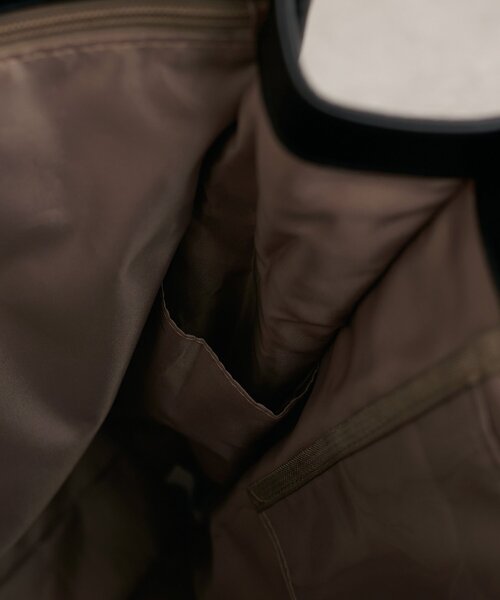 natural couture（ナチュラルクチュール）の「〈osono〉合皮参戦バッグ（トートバッグ・レディース・サックスブルー/ブラック/シルバー/ブラウン・FREE）」の14枚目の写真