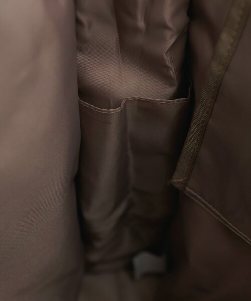 natural couture（ナチュラルクチュール）の「〈osono〉合皮参戦バッグ（トートバッグ・レディース・サックスブルー/ブラック/シルバー/ブラウン・FREE）」の15枚目の写真