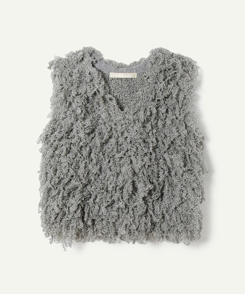 LEINWANDE ラインヴァンド ベスト LEINWANDE ラインヴァンド フリンジベスト