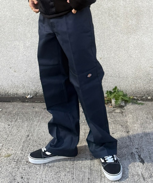 Dickies（ディッキーズ）の「Dickies/ディッキーズ ダブルニー ワークパンツ ルーズフィット "85283"　レングス32インチ（その他パンツ・メンズ・ネイビー/レッド/ホワイト/ダークブラウン/ブラック/オリーブ/カーキ/ブルーグリーン/ダークグリーン/チャコールグレー・28/30/32/34/36）」の8枚目の写真