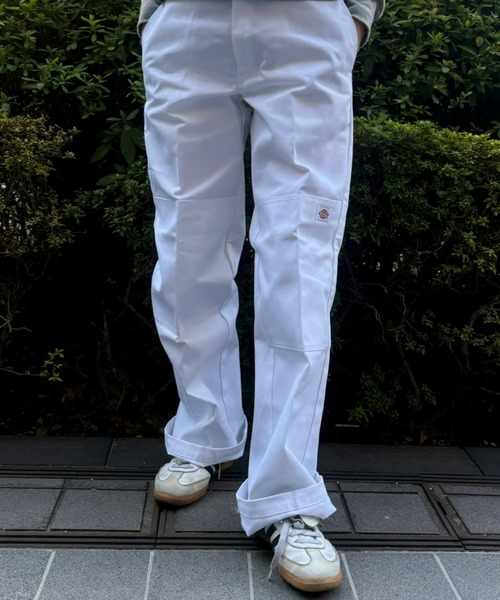 Dickies（ディッキーズ）の「Dickies/ディッキーズ ダブルニー ワークパンツ ルーズフィット "85283"　レングス32インチ（その他パンツ・メンズ・ネイビー/レッド/ホワイト/ダークブラウン/ブラック/オリーブ/カーキ/ブルーグリーン/ダークグリーン/チャコールグレー・28/30/32/34/36）」の2枚目の写真