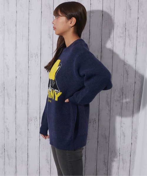 GORGE(ゴージ)の「《立体ニット帽×ブルドッグ》レディース ジャカード ニットプルオーバー キャラクター 秋冬(ニット/セーター・レディース・ボルドー/ネイビー/グレー/アイボリー・F)」の14枚目の写真