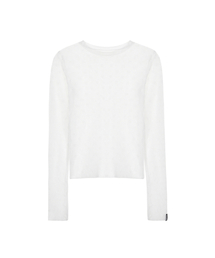 MASH FLOWER PATTERN TOP_IVORY