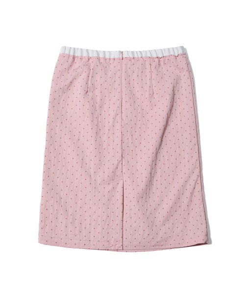 YOUHEE(ユヒ)の「POLKA DOT LAYERED MIDI SKIRT PINK(スカート・レディース・その他・SMALL/MEDIUM)」の3枚目の写真