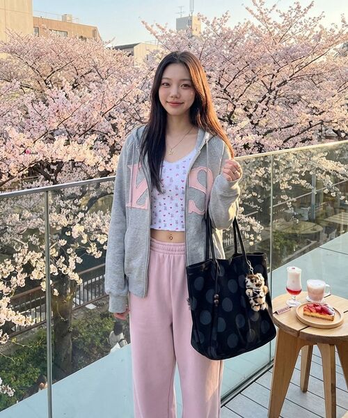 YOUHEE(ユヒ)の「POLKA DOT LAYERED MIDI SKIRT PINK(スカート・レディース・その他・SMALL/MEDIUM)」の10枚目の写真