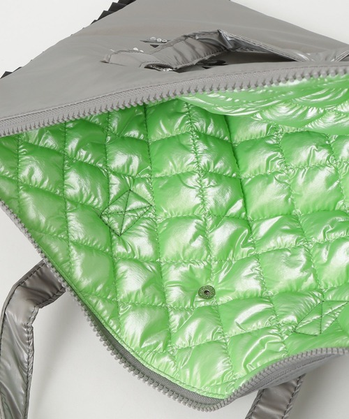 DTYYPE(ドタイプ)の「ストーンロゴフリルPCバッグ(トートバッグ・レディース・グレー/ボルドー・FREE)」の16枚目の写真