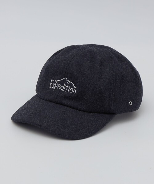 SHIPS(シップス)の「【SHIPS別注】halo commodity: EXPEDITION MELTON CAP(キャップ・メンズ・ブラック/ブラウン/グレー・ONE SIZE)」の1枚目の写真