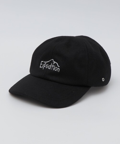 SHIPS(シップス)の「【SHIPS別注】halo commodity: EXPEDITION MELTON CAP(キャップ・メンズ・ブラック/ブラウン/グレー・ONE SIZE)」の2枚目の写真