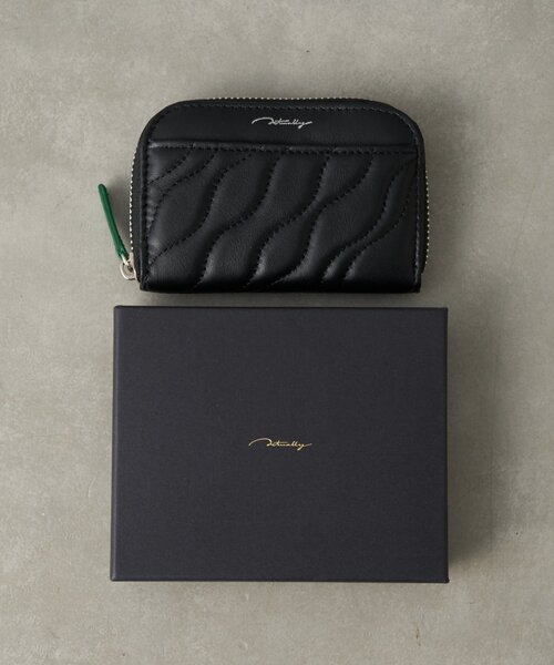 BIRTHDAY BAR（バースデイバー）の「本革キルティングカードケース（カードケース・レディース・ベージュ/ブラック・0）」の4枚目の写真
