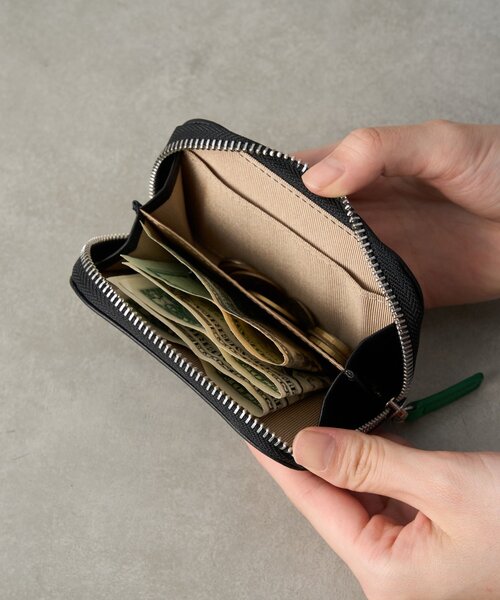 BIRTHDAY BAR（バースデイバー）の「本革キルティングカードケース（カードケース・レディース・ベージュ/ブラック・0）」の7枚目の写真