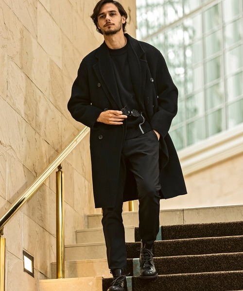 AKM Contemporary(エイケイエムコンテンポラリー)の「【WEB・直営店限定】AKM Contemporary(エイケイエムコンテンポラリー)ステッチデザイン クルーネックニット(保温性/通気性)(ニット/セーター・メンズ・ブラック/グレー・M/L/XL)」の9枚目の写真