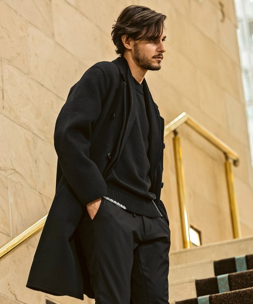 AKM Contemporary(エイケイエムコンテンポラリー)の「【WEB・直営店限定】AKM Contemporary(エイケイエムコンテンポラリー)ステッチデザイン クルーネックニット(保温性/通気性)(ニット/セーター・メンズ・ブラック/グレー・M/L/XL)」の10枚目の写真