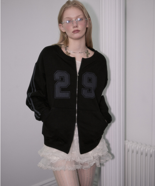 ROSEFRANTZ（ロゼフランツ）の「Star Track Sweat Zip-up [Black]（その他アウター・レディース・ブラック・OS）」の5枚目の写真