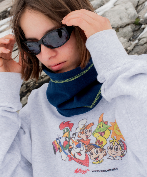 WKNDRS(ウィーキャンドース)の「KELLOGGS FAMILY SWEATSHIRT (L.GREY)(Tシャツ/カットソー・レディース・その他・X-LARGE/MEDIUM/LARGE)」の3枚目の写真