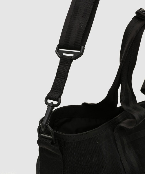 COMME des GARCONS HOMME(コム デ ギャルソン・オム)の「「BRIEFING」W-NAME COTTON CANVAS BAG(トートバッグ・メンズ・ブラック/ベージュ・ONE SIZE)」の17枚目の写真