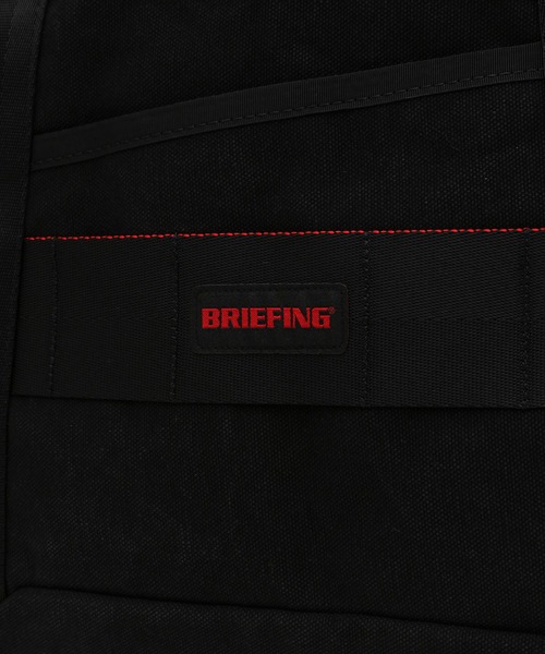 COMME des GARCONS HOMME(コム デ ギャルソン・オム)の「「BRIEFING」W-NAME COTTON CANVAS BAG(トートバッグ・メンズ・ブラック/ベージュ・ONE SIZE)」の18枚目の写真