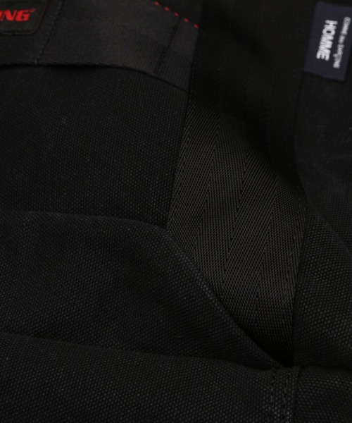 COMME des GARCONS HOMME(コム デ ギャルソン・オム)の「「BRIEFING」W-NAME COTTON CANVAS BAG(トートバッグ・メンズ・ブラック/ベージュ・ONE SIZE)」の13枚目の写真