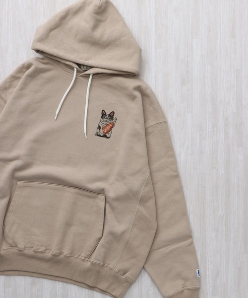 The Endless Summer(エンドレスサマー)の「TES BONSAI SWEAT PARKA / スウェットパーカー(パーカー・メンズ・ホワイト/ベージュ/グレー・SMALL/MEDIUM/LARGE/X-LARGE)」の12枚目の写真