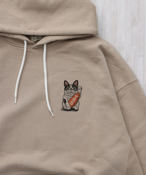 The Endless Summer(エンドレスサマー)の「TES BONSAI SWEAT PARKA / スウェットパーカー(パーカー・メンズ・ホワイト/ベージュ/グレー・SMALL/MEDIUM/LARGE/X-LARGE)」の13枚目の写真