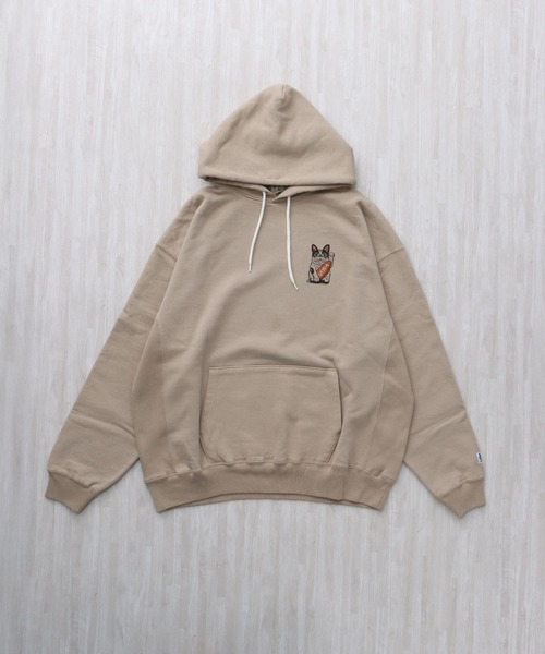 The Endless Summer(エンドレスサマー)の「TES BONSAI SWEAT PARKA / スウェットパーカー(パーカー・メンズ・ホワイト/ベージュ/グレー・SMALL/MEDIUM/LARGE/X-LARGE)」の11枚目の写真