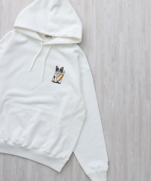 The Endless Summer(エンドレスサマー)の「TES BONSAI SWEAT PARKA / スウェットパーカー(パーカー・メンズ・ホワイト/ベージュ/グレー・SMALL/MEDIUM/LARGE/X-LARGE)」の17枚目の写真