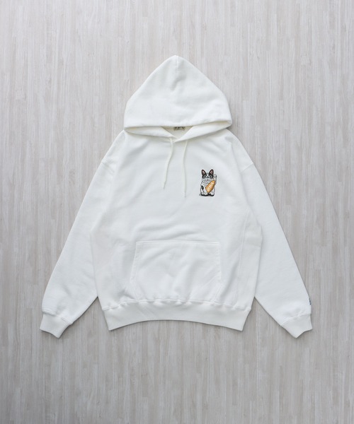 The Endless Summer(エンドレスサマー)の「TES BONSAI SWEAT PARKA / スウェットパーカー(パーカー・メンズ・ホワイト/ベージュ/グレー・SMALL/MEDIUM/LARGE/X-LARGE)」の16枚目の写真