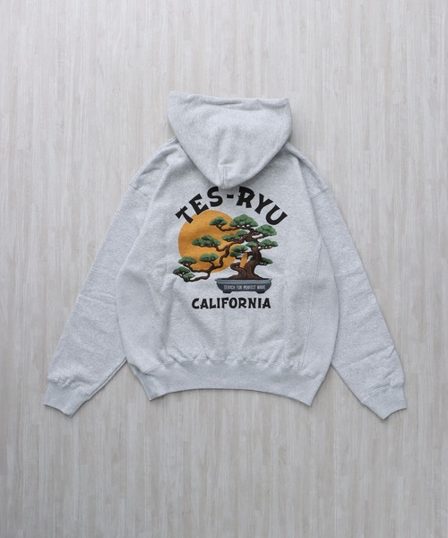 The Endless Summer(エンドレスサマー)の「TES BONSAI SWEAT PARKA / スウェットパーカー(パーカー・メンズ・ホワイト/ベージュ/グレー・SMALL/MEDIUM/LARGE/X-LARGE)」の8枚目の写真