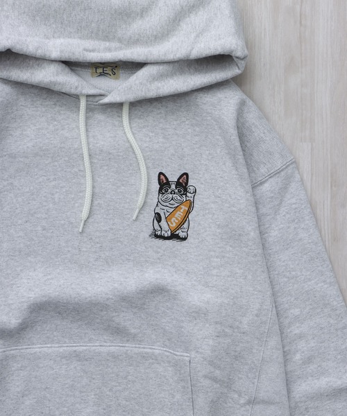 The Endless Summer(エンドレスサマー)の「TES BONSAI SWEAT PARKA / スウェットパーカー(パーカー・メンズ・ホワイト/ベージュ/グレー・SMALL/MEDIUM/LARGE/X-LARGE)」の7枚目の写真