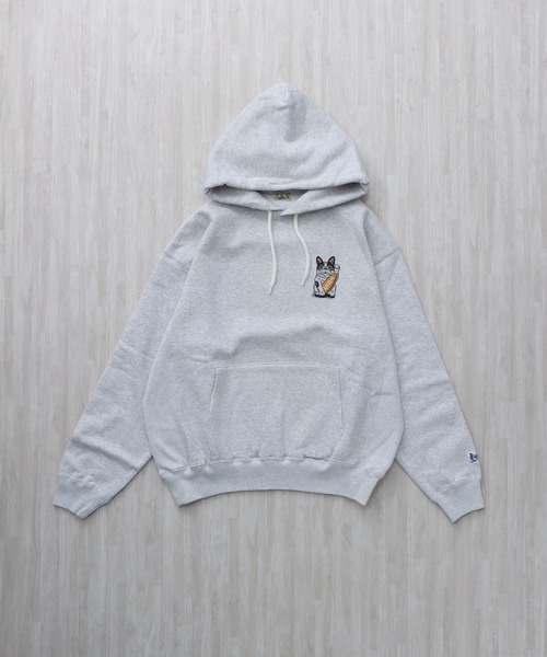 The Endless Summer(エンドレスサマー)の「TES BONSAI SWEAT PARKA / スウェットパーカー(パーカー・メンズ・ホワイト/ベージュ/グレー・SMALL/MEDIUM/LARGE/X-LARGE)」の5枚目の写真