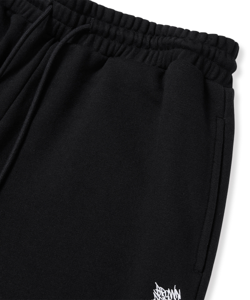 BROWNBREATH（ブラウンブレス）の「TAG WIDE SWEAT PANTS - BLACK（スウェットパンツ・レディース・その他・LARGE/X-LARGE/2XL/SMALL/MEDIUM）」の4枚目の写真