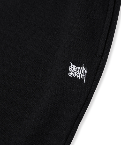 BROWNBREATH（ブラウンブレス）の「TAG WIDE SWEAT PANTS - BLACK（スウェットパンツ・レディース・その他・LARGE/X-LARGE/2XL/SMALL/MEDIUM）」の5枚目の写真