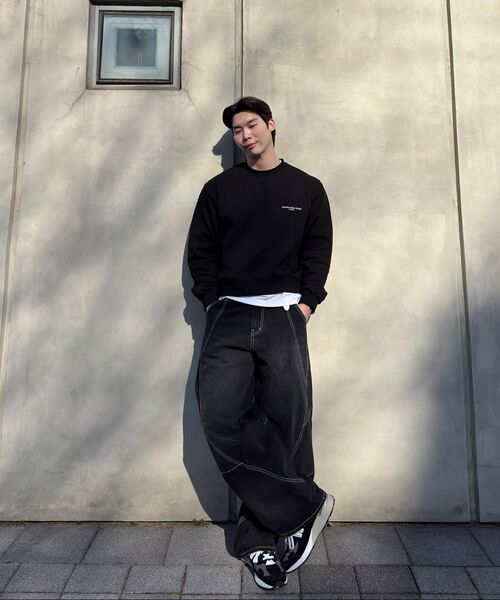 JUAN HOMME(ジュアンオム)の「ツイストデニムパンツ(ブラック)(デニムパンツ・メンズ・その他・SMALL/MEDIUM/LARGE)」の12枚目の写真