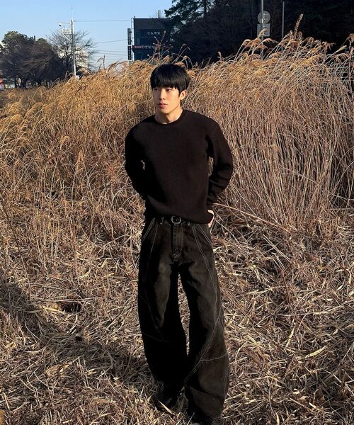 JUAN HOMME(ジュアンオム)の「ツイストデニムパンツ(ブラック)(デニムパンツ・メンズ・その他・SMALL/MEDIUM/LARGE)」の22枚目の写真
