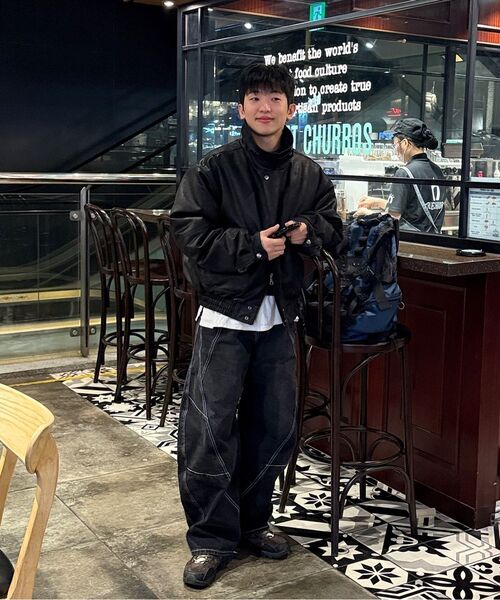 JUAN HOMME(ジュアンオム)の「ツイストデニムパンツ(ブラック)(デニムパンツ・メンズ・その他・SMALL/MEDIUM/LARGE)」の13枚目の写真