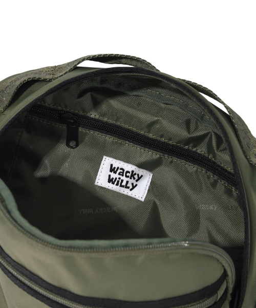 Wacky WiLLy(ワッキーウィリー)の「コーデュラウェビングスリングバックオリーブグリーン(メッセンジャーバッグ・レディース・その他・F)」の11枚目の写真