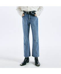 LMOOD（エルムード）の「テリーウォッシュドデニムパンツミドルブルー（デニムパンツ）」