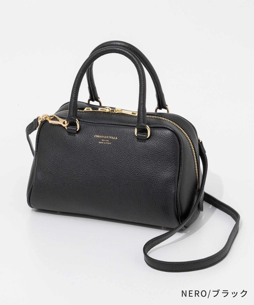 CHRISTIAN VILLA（クリスチャンヴィラ）の「Christian Villa PEGGY クリスチャン ヴィラ  ペギー 2WAYショルダーバッグ（ショルダーバッグ・レディース・ブラック・FREE）」の3枚目の写真