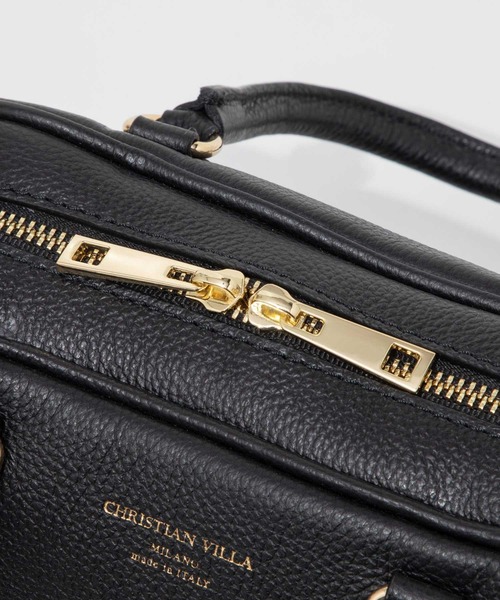 CHRISTIAN VILLA（クリスチャンヴィラ）の「Christian Villa PEGGY クリスチャン ヴィラ  ペギー 2WAYショルダーバッグ（ショルダーバッグ・レディース・ブラック・FREE）」の7枚目の写真