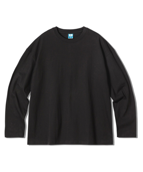 GRANFINNY(グランフィニ)の「ベーシックラウンドロングスリーブ-ブラック(Tシャツ/カットソー・レディース・ブラック・LARGE/X-LARGE/MEDIUM)」の1枚目の写真