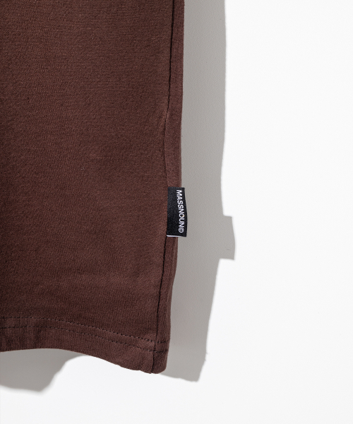 MASSNOUN(マスノウン)の「ビーチグラム リアルオーバーサイズ半袖Tシャツ MSFTS002-BR(Tシャツ/カットソー・レディース・その他・LARGE/X-LARGE)」の5枚目の写真