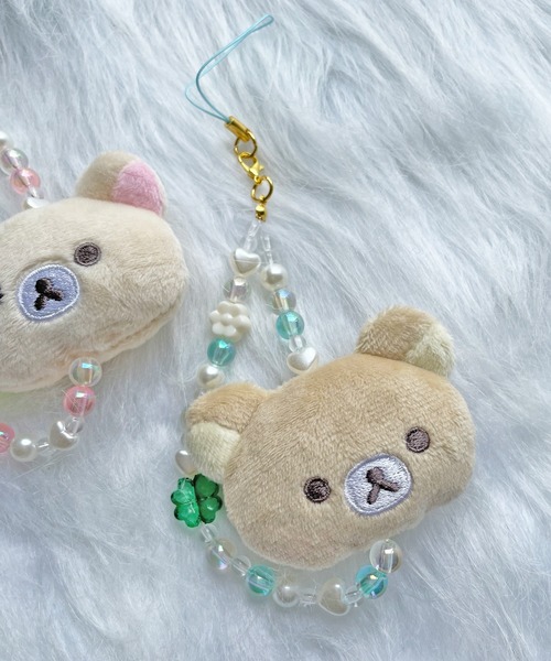 SPINNS(スピンズ)の「【nini toys/ニニトイズ】≪リラックマ≫フェイスキーホルダー(キーホルダー・レディース・A/B・ONESIZE)」の1枚目の写真