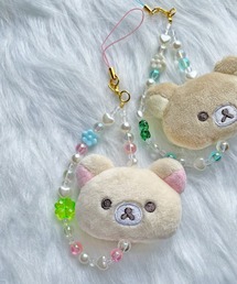 SPINNS（スピンズ）の「【nini toys/ニニトイズ】≪リラックマ≫フェイスキーホルダー（キーホルダー）」